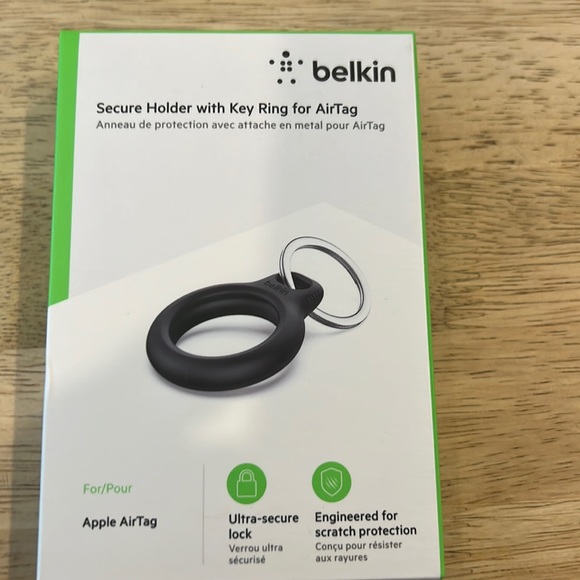 NWT Belkin secure holder with key ring for AirTag - Picture 1 of 3